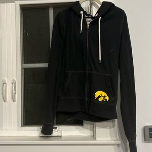 Iowa Hawkeyes pink vs brand hooded sweatshirt size large